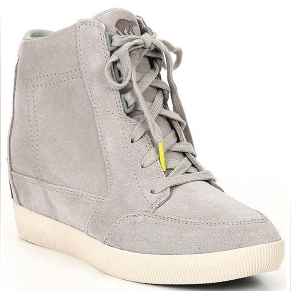 Sorel Out N About Waterproof Leather Wedge Booties Size 9 NWOT MSRP $139.95 - Picture 4 of 10